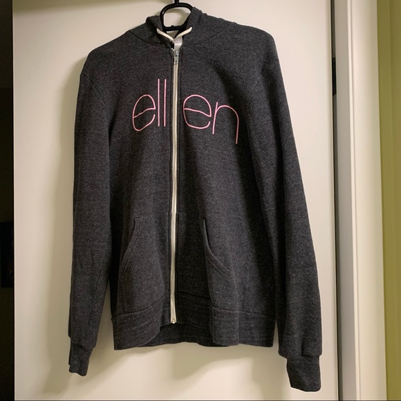 Official Ellen show hoodie - charcoal grey  - Large - Picture 3 of 6